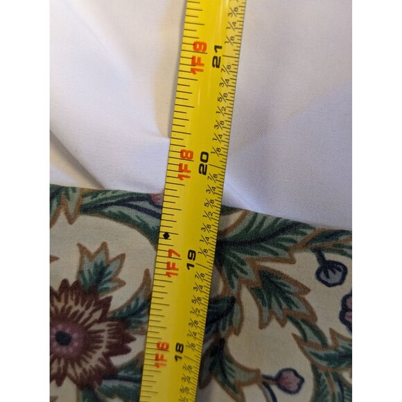 Vintage Cannon Pillowcases - Floral & Green Design - Cotton/Poly Blend - 20"x30" - Picture 5 of 6